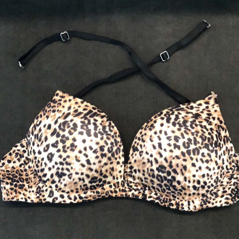 VS Bio-Fit Push-up bra. Leopard. 34B